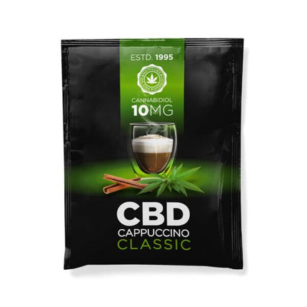 Novus Fumus CBD Instant Cappuccino – 10mg CBD per zakje