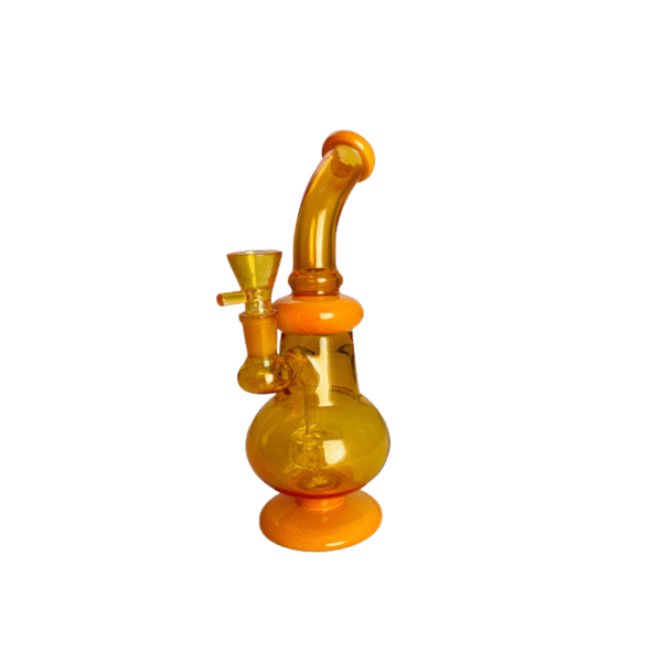 Novus Fumus Glazen Bong Oranje 23,5cm