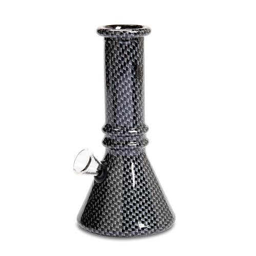 Novus Fumus Glazen Carbon Bong 150 mm