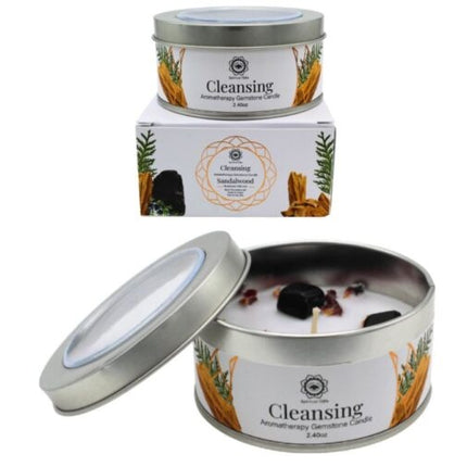 Novus Fumus Green Tree Gemstone Kaarsen