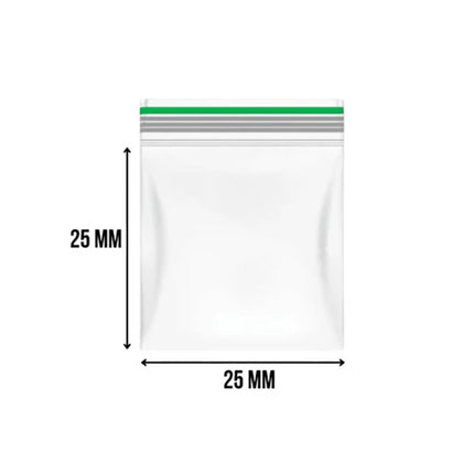 Novus Fumus Gripzak 25x25 cm 0,06mm Groen (1000 stuks)