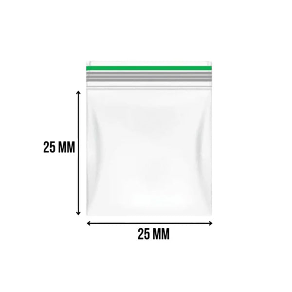 Novus Fumus Gripzak 25x25 cm 0,06mm Groen (1000 stuks)