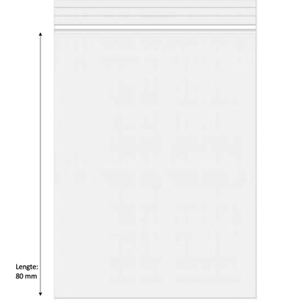 Novus Fumus Gripzakjes – Green – 1000 stuks (L 80 x B 60 x D 0,07 mm)