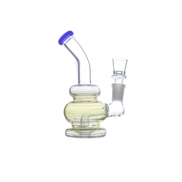 Novus Fumus Heavy Glasbong met Diffuser Goud