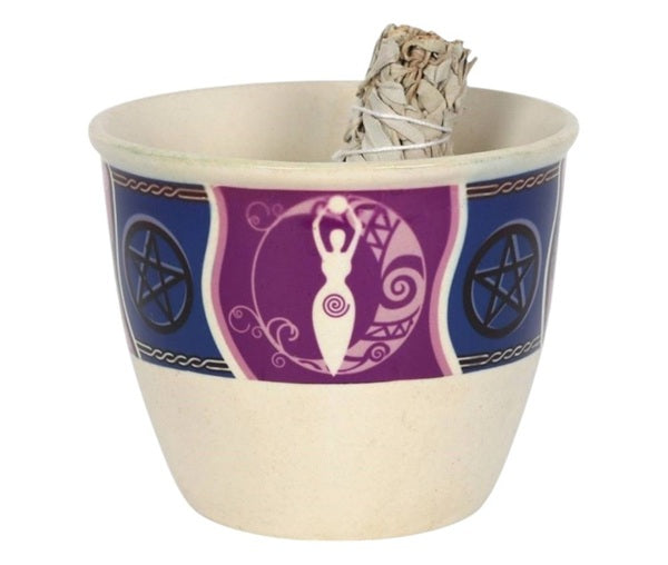 Novus Fumus Keramische Smudge Holder Model GODDESS 100x125mm