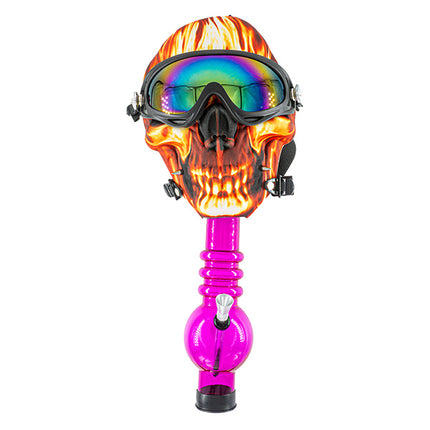 Novus Fumus Mask Bong Skull