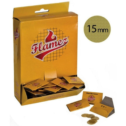 Novus Fumus Messing zeefjes 15mm