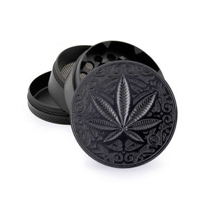 Novus Fumus Metal Grinder - Trance Leaf