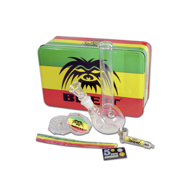 Novus Fumus Mini Bong Set - Rasta