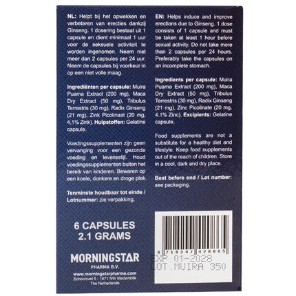 Novus Fumus Morningstar Libido Extreme