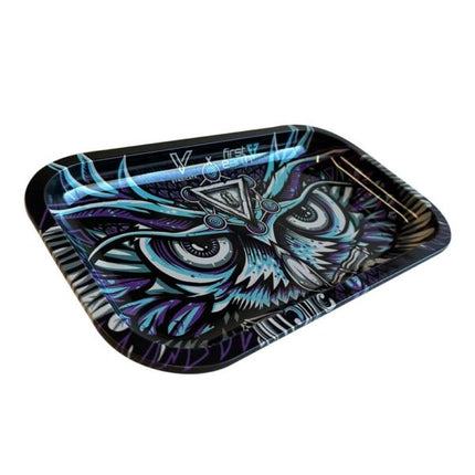 Novus Fumus Owl Metal Rolling Tray - Large