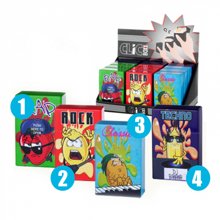 Novus Fumus Sigarettendoosje 'Pop Up Music'