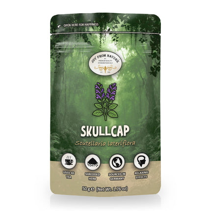 Novus Fumus Skullcap (Scutellaria lateriflora) – Shredded Flowers (50g)