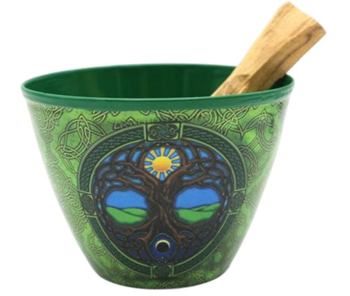 Novus Fumus Smudge Bowl Tree of Life, 10 cm