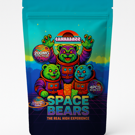 Novus Fumus Space Bears – THCNm Gummies - 200mg