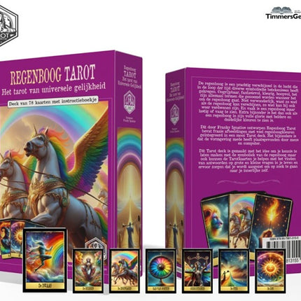 Novus Fumus Tarotkaarten Regenboog (het tarot van universele gelijkheid)