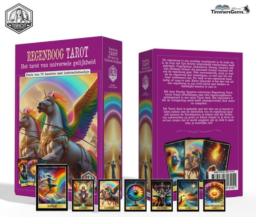 Novus Fumus Tarotkaarten Regenboog (het tarot van universele gelijkheid)