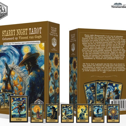 Novus Fumus Tarotkaarten Starry Night (Gebaseerd op Vincent van Gogh)