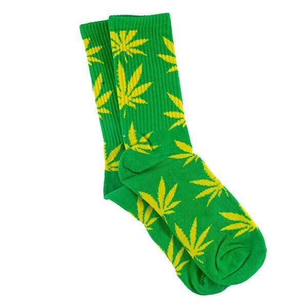 Novus Fumus Wiet Sokken - Groen/Geel