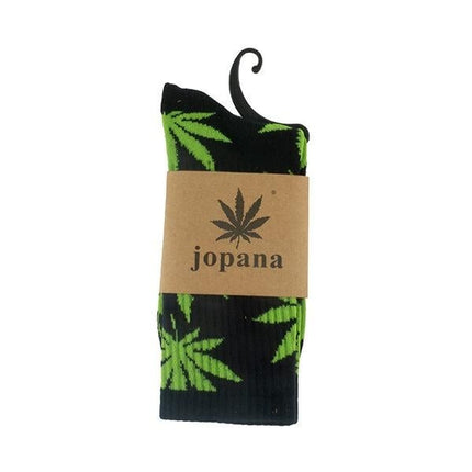 Novus Fumus Wiet Sokken - Zwart/Groen