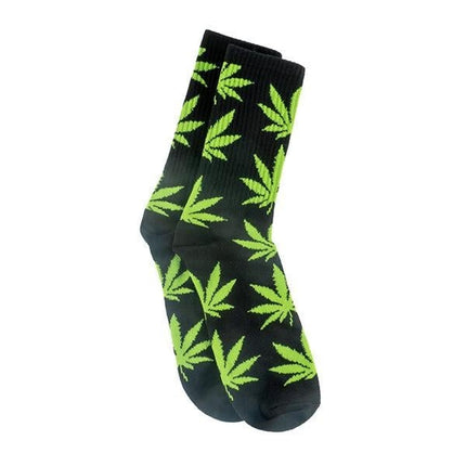 Novus Fumus Wiet Sokken - Zwart/Groen