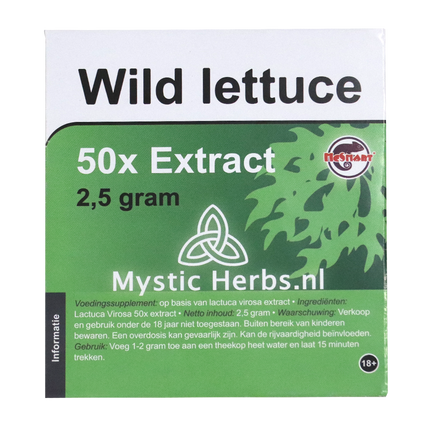 Novus Fumus Wild Lettuce 50X Extract – 2,5 gram
