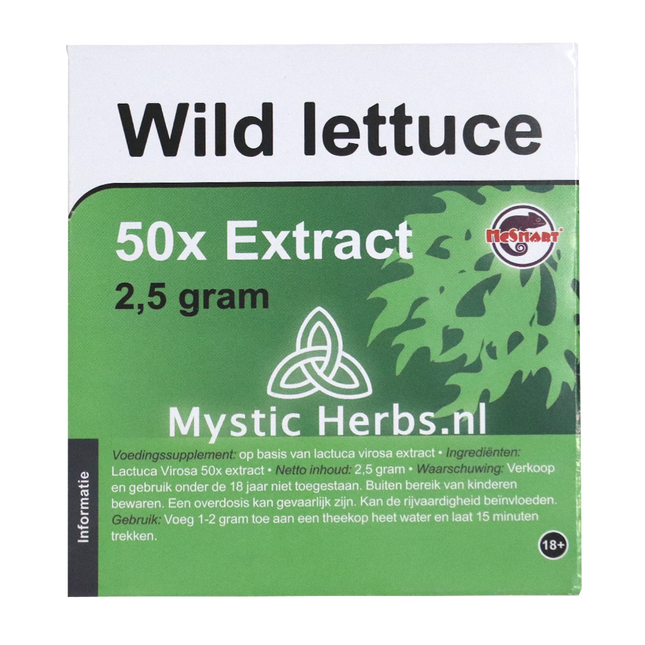 Novus Fumus Wild Lettuce 50X Extract – 2,5 gram