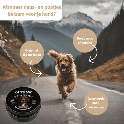 Outpaw Neus- en Pootjes Balsem +/- 50ml