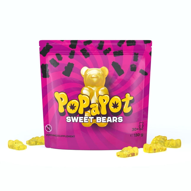 Pop a Pot Pop a Pot Sweet Bears – Fruitige Hennep Gummies (8 mg per stuk)