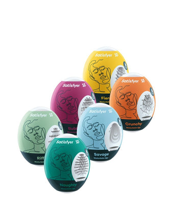 Satisfyer Masturbator Ei Set (6 stuks)