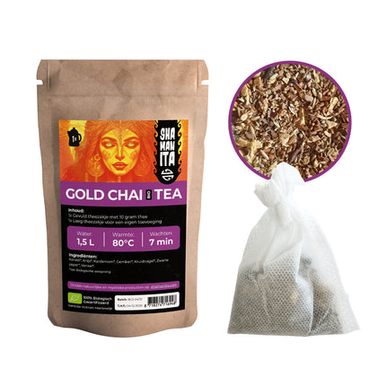 Shamanita Gold Chai BIO Tea - 10 gram