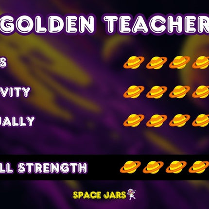 SpaceJars Golden Teacher Broed