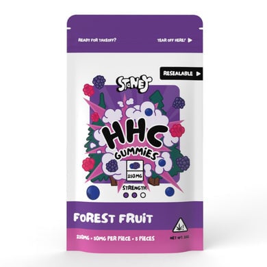 Stoney HHC Gummies - Forest Fruit - 250mg (5 stuks)
