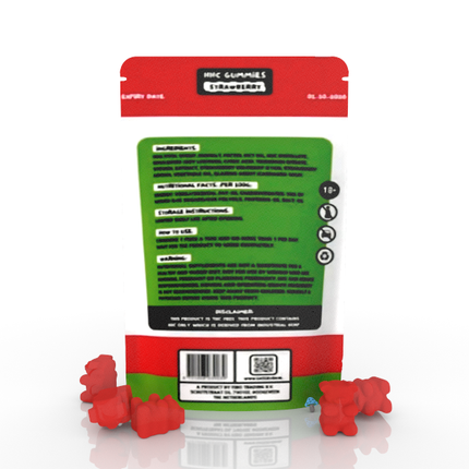 Stoney HHC Gummies - Strawberry -  250mg (5 stuks)