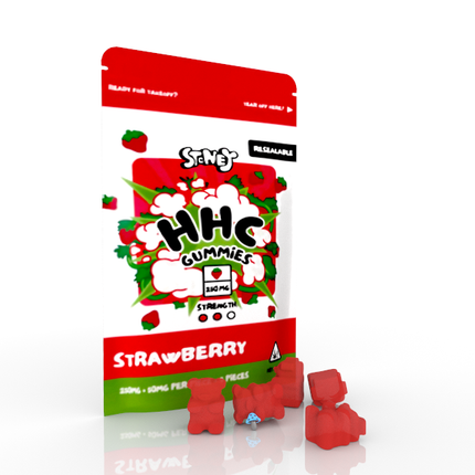 Stoney HHC Gummies - Strawberry -  250mg (5 stuks)