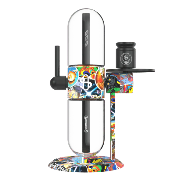 Stündenglass Gravity Hookah - Grateful dead - Legacy Patchwork