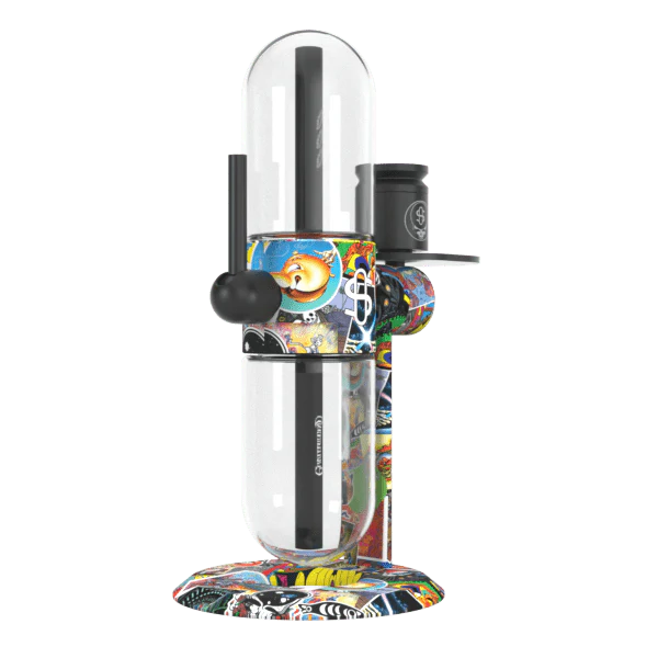 Stündenglass Gravity Hookah - Grateful dead - Legacy Patchwork