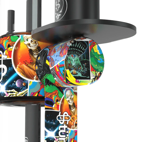 Stündenglass Gravity Hookah - Grateful dead - Legacy Patchwork