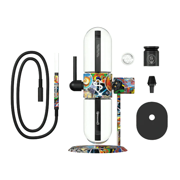 Stündenglass Gravity Hookah - Grateful dead - Legacy Patchwork