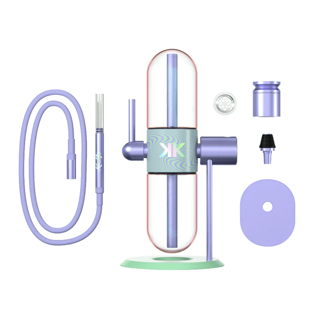 Stündenglass Gravity Hookah - Khalifa - Violet Sky / Mints