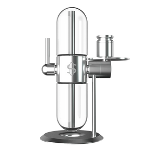 Stündenglass Gravity Hookah - Polished Silver