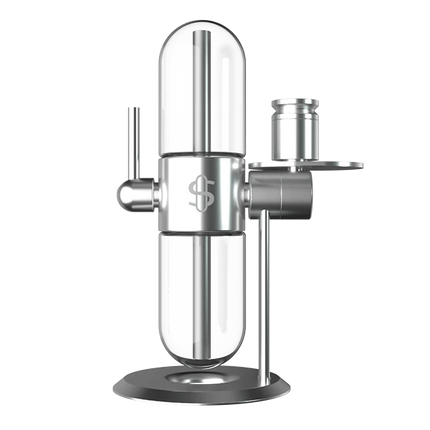 Stündenglass Gravity Hookah - Polished Silver