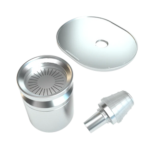 Stündenglass Polished Silver Bowl Assembly