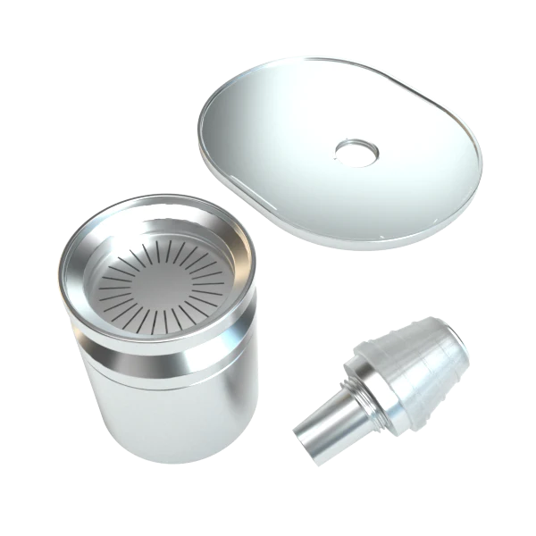 Stündenglass Polished Silver Bowl Assembly