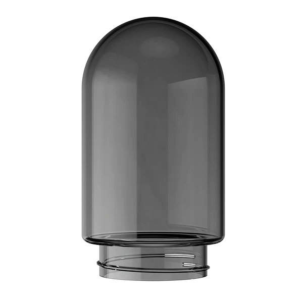 Stündenglass Single Gray Glass Globe (Large)