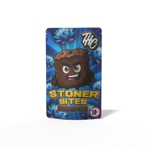 The High Company Stoner Bites Brownie – Blauwe Lotus 350mg
