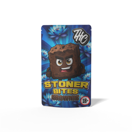 The High Company Stoner Bites Brownie – Blauwe Lotus 350mg