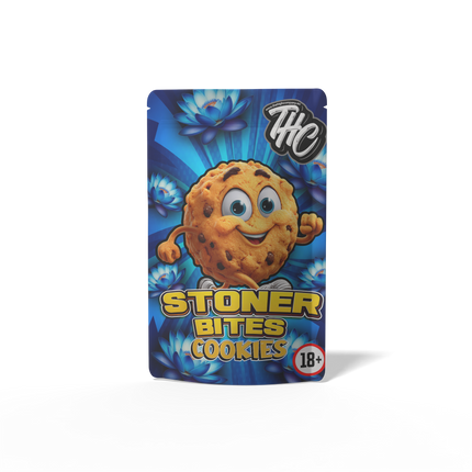 The High Company Stoner Bites Cookies – Blauwe Lotus 350mg