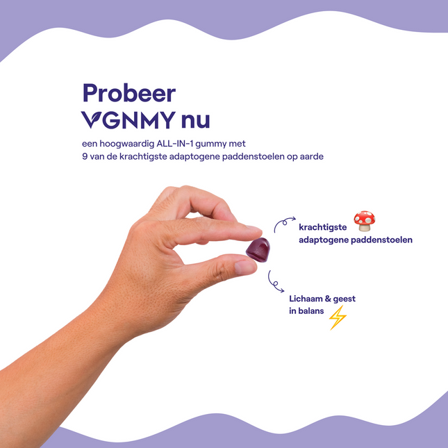 VGNMY Mushroom Gummies -  60 gummies