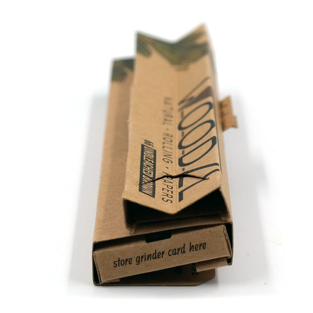 Woodzl 66 Ongebleekte Lange Vloeitjes van Bruin Rijst Papier